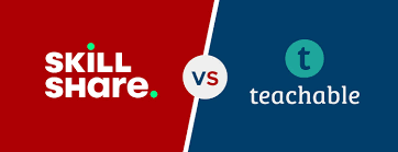 skillshare vs teachable